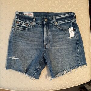 Gap denim shorts, 27, NWT